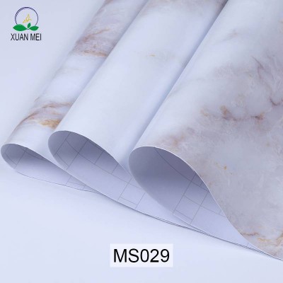 Anti-scratch/waterproof/blister-proof Marble Adhesive Contact Paper For Reception Desk